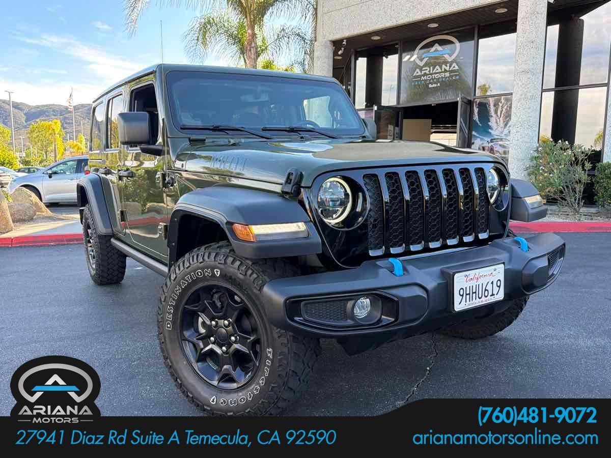 Used 2023 Jeep Wrangler Unlimited w/ 8.4" Radio Group AWD/4WD image 1