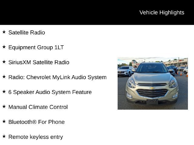 Used 2016 Chevrolet Equinox LT AWD/4WD image 6