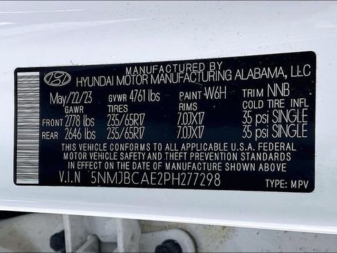 Certified 2023 Hyundai Tucson SEL image 33