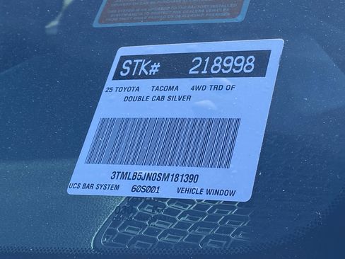 New 2025 Toyota Tacoma TRD Off-Road image 21