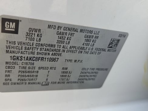 Used 2015 GMC Yukon SLE RWD image 22