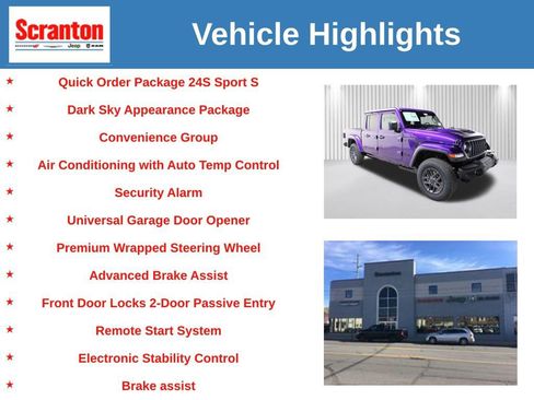 New 2026 Jeep Gladiator Sport image 6