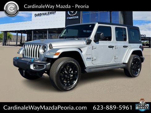 Used 2023 Jeep Wrangler Unlimited Sahara image 1