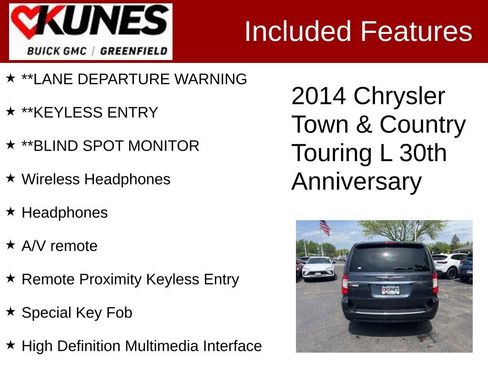 Used 2014 Chrysler Town & Country Touring-L FWD image 3