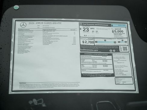 New 2026 Mercedes-Benz GLB 35 AMG 4MATIC image 26