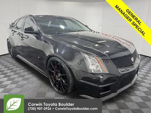 Used 2013 Cadillac CTS V w/ Wood Trim Package RWD image 1