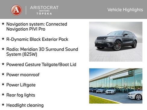 Used 2021 Land Rover Range Rover Velar R-Dynamic S image 2