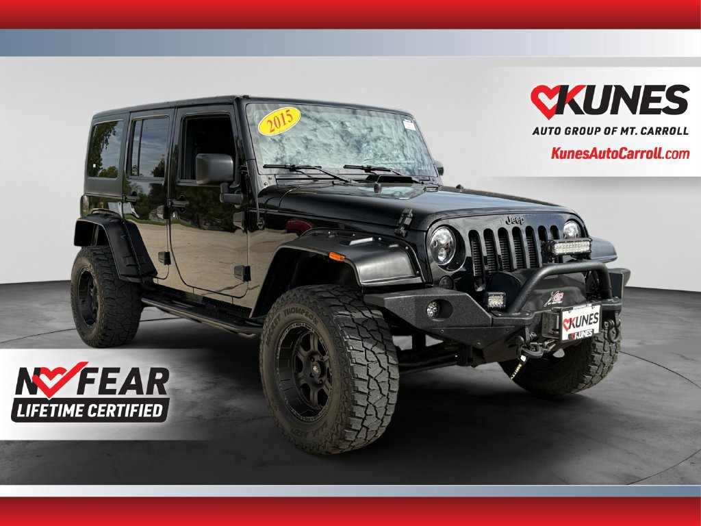Used 2015 Jeep Wrangler Unlimited Sport w/ Quick Order Package 24S AWD/4WD image 1