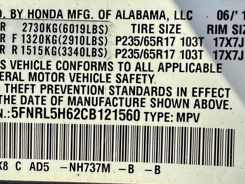 Used 2012 Honda Odyssey EX-L image 26