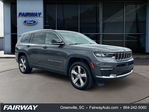 Used 2021 Jeep Grand Cherokee L Limited AWD/4WD image 3
