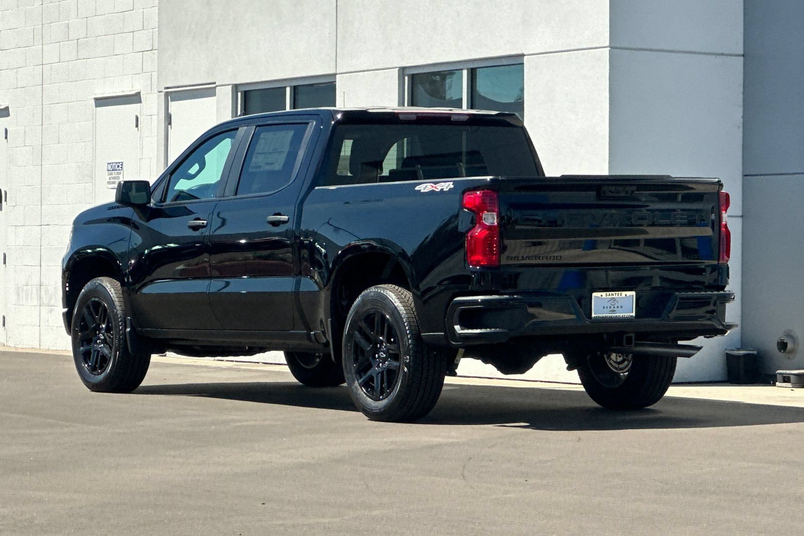 New 2026 Chevrolet Silverado 1500 Custom w/ LPO, Dark Essentials Package AWD/4WD image 6