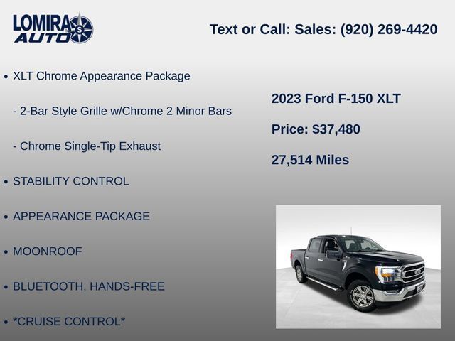 Used 2023 Ford F150 XLT w/ Equipment Group 302A High AWD/4WD image 27