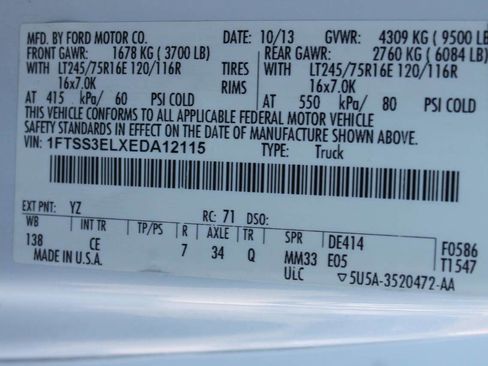 Used 2014 Ford E-350 and Econoline 350 Extended Super Duty image 19