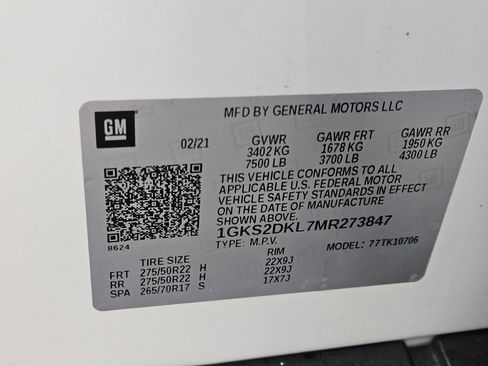 Used 2021 GMC Yukon Denali w/ Denali Premium Package image 36