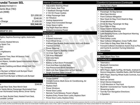New 2026 Hyundai Tucson SEL FWD image 2