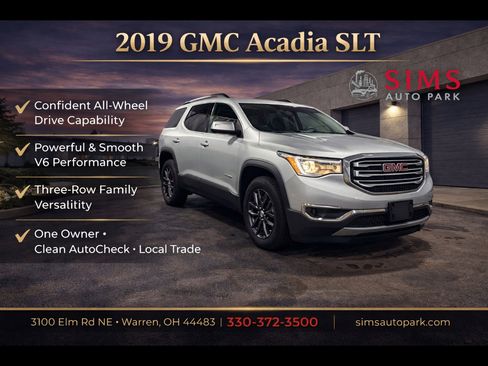 Certified 2019 GMC Acadia SLT image 1