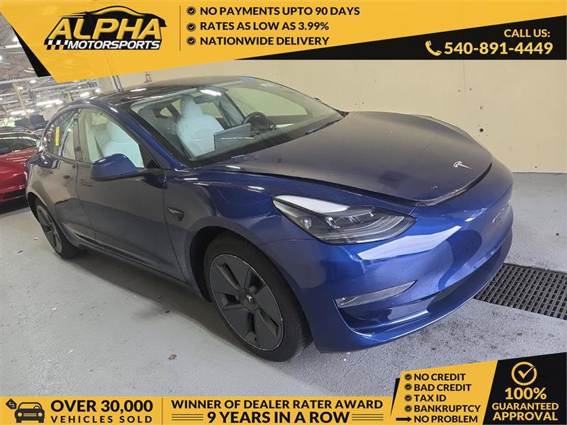 Used 2022 Tesla Model 3 Long Range AWD/4WD image 1