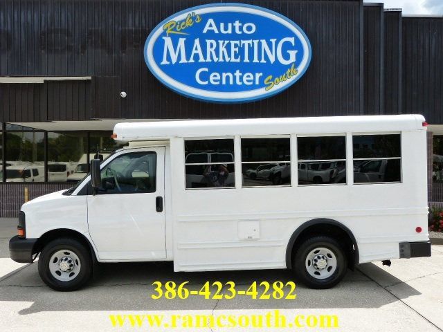 Used 2008 Chevrolet Express 3500 w/ School Bus Package RWD image 1
