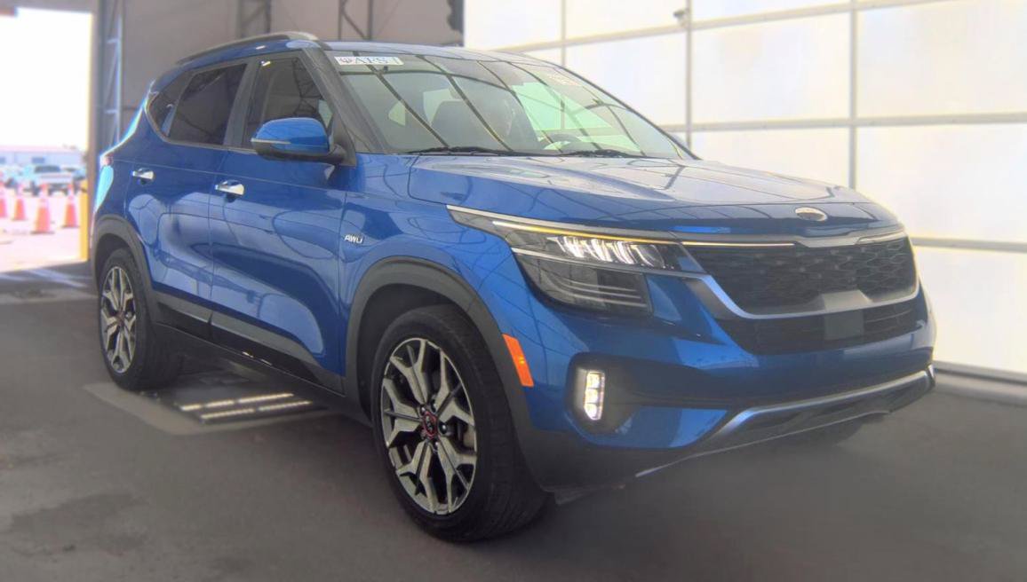 Used 2021 Kia Seltos SX w/ SX Sunroof Package AWD/4WD image 4