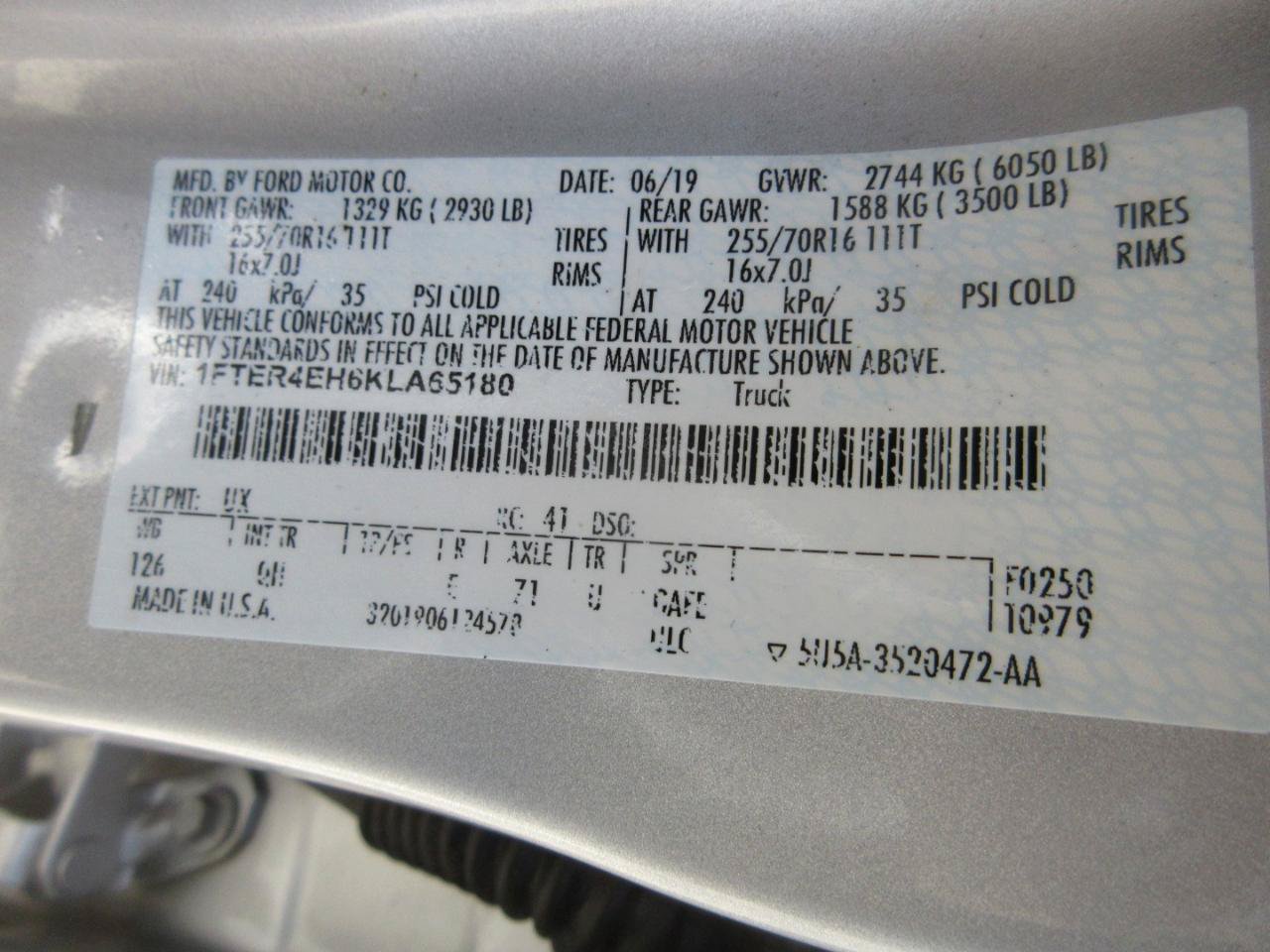 Used 2019 Ford Ranger XL w/ Equipment Group 101A Mid RWD image 21