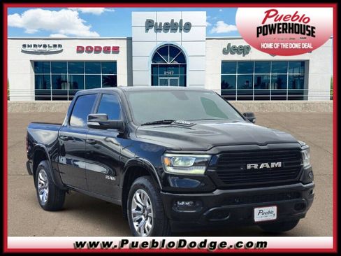 Used 2019 RAM 1500 Laramie AWD/4WD image 1