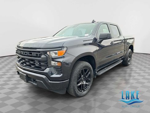 Certified 2023 Chevrolet Silverado 1500 Custom w/ LPO, Dark Essentials Package image 1