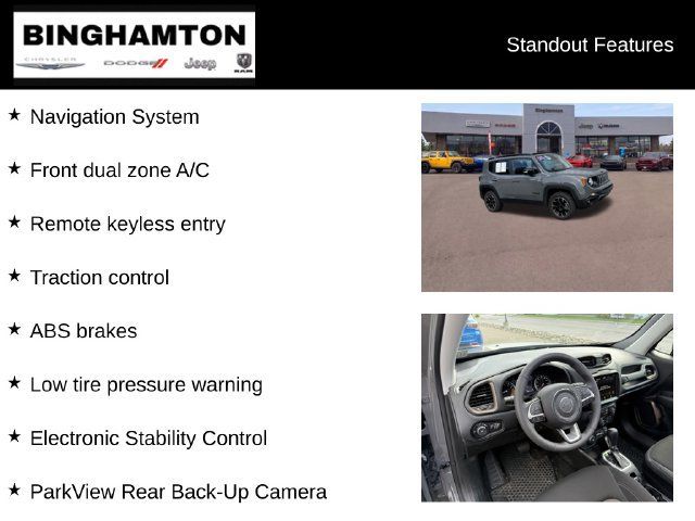 Used 2023 Jeep Renegade Latitude w/ Sun/Sound Group AWD/4WD image 5