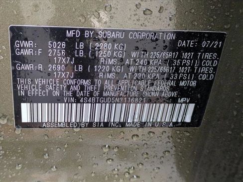 Used 2022 Subaru Outback Wilderness image 16