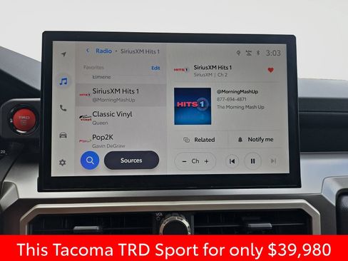 Used 2024 Toyota Tacoma TRD Sport w/ TRD Sport Upgrade Package AWD/4WD image 28