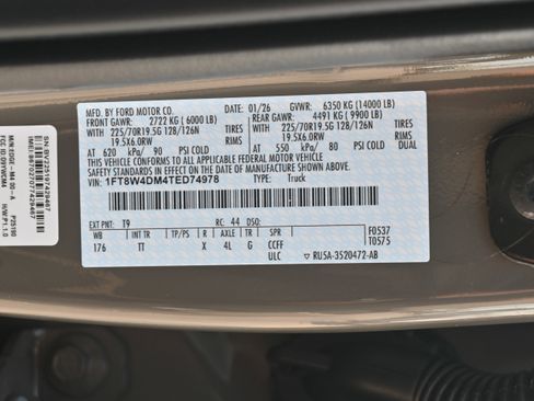 Used 2026 Ford F450 Platinum w/ Platinum Plus Package AWD/4WD image 38