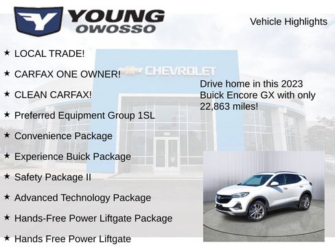 Certified 2023 Buick Encore GX Essence w/ Advanced Technology Package AWD/4WD image 8