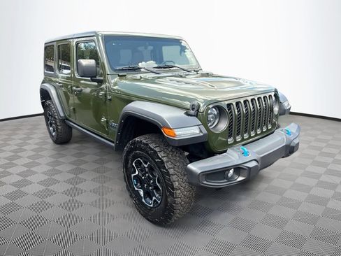 Used 2023 Jeep Wrangler Unlimited Rubicon 4xe w/ Cold Weather Group AWD/4WD image 4
