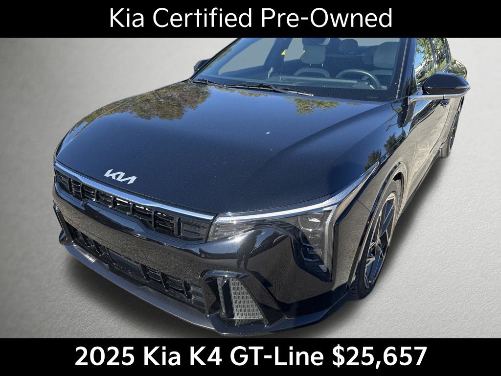 Certified 2025 Kia K4 GT-Line w/ GT-Line Premium Package FWD image 8