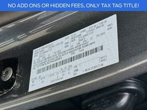 New 2026 Ford F150 XLT w/ Equipment Group 302A MID image 32