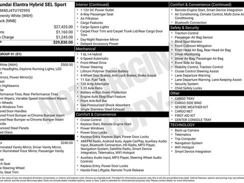 New 2026 Hyundai Elantra Sport FWD image 21