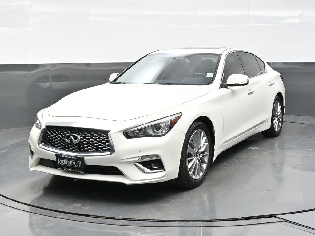 Used 2023 INFINITI Q50 Luxe w/ Cargo Package AWD/4WD image 2