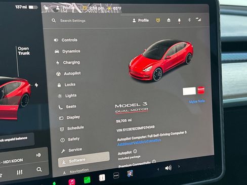 Used 2021 Tesla Model 3 Performance AWD/4WD image 31