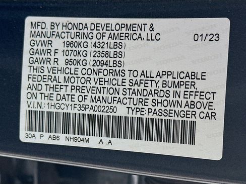 Used 2023 Honda Accord EX image 12