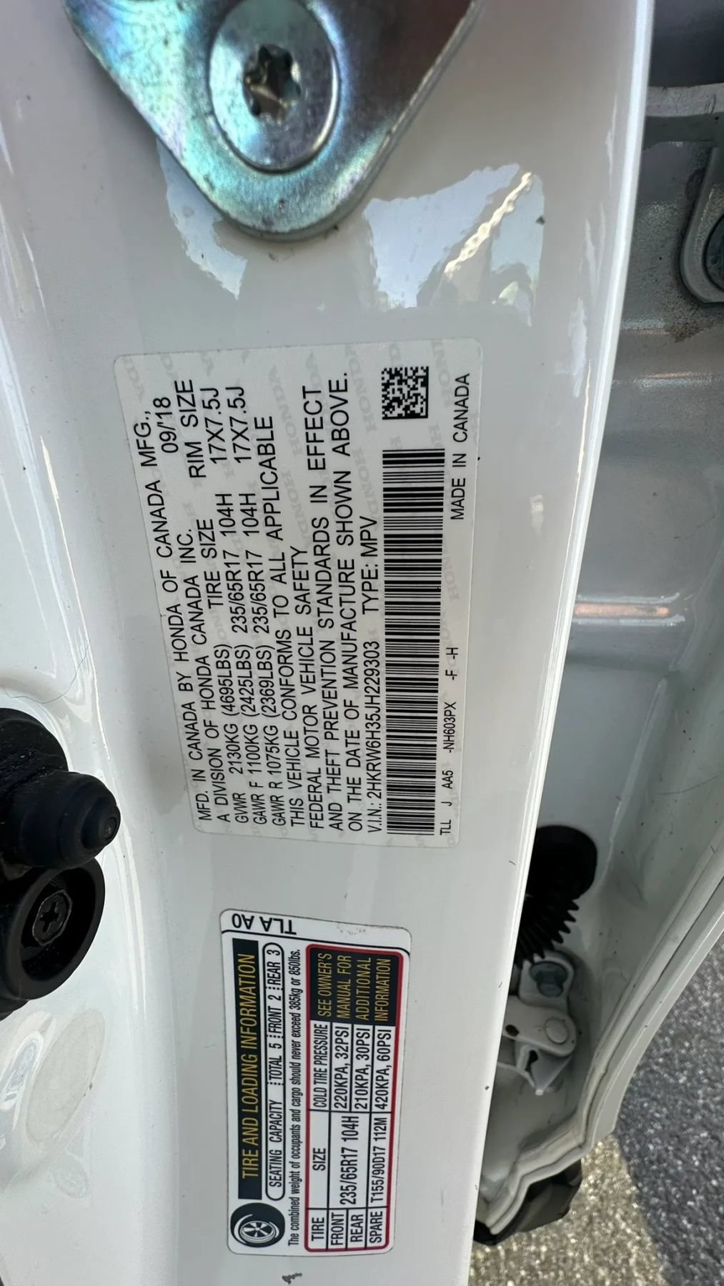 Used 2018 Honda CR-V LX image 13