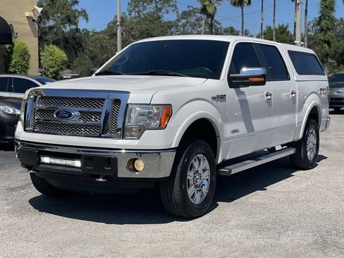 Used 2012 Ford F150 Lariat w/ Lariat Chrome Pkg image 10
