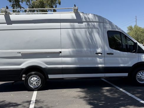 Used 2023 Ford Transit 350 148 High Roof Extended w/ Fleet Safety Package RWD image 27