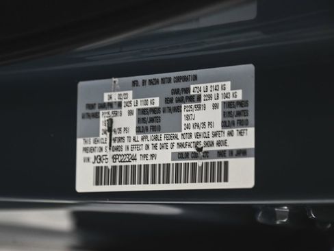 Used 2023 MAZDA CX-5 Carbon Edition image 13