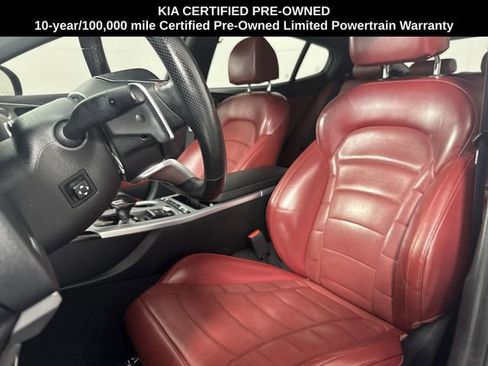 Certified 2022 Kia Stinger GT2 w/ Red Interior Color Package AWD/4WD image 18