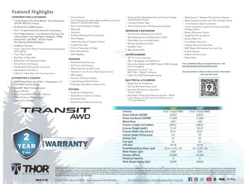 Used 2022 Ford Transit 350 148 High Roof AWD image 15
