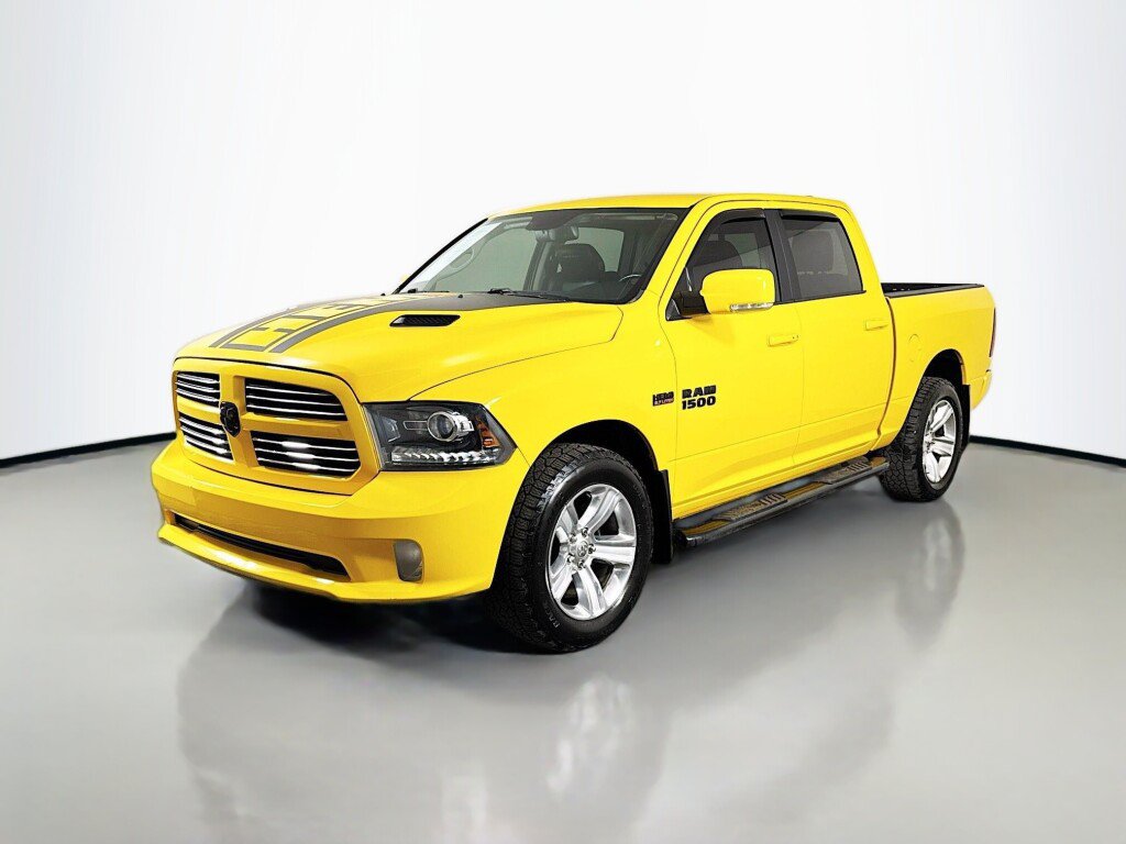 Used 2016 RAM 1500 Sport w/ Stinger Yellow Sport Package AWD/4WD image 1
