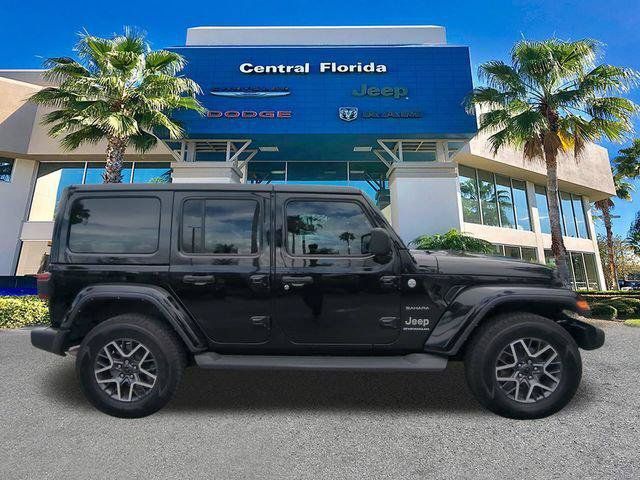 Certified 2024 Jeep Wrangler Unlimited Sahara w/ Technology Group AWD/4WD image 4