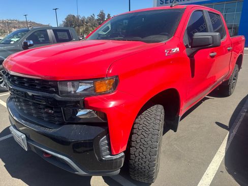 Used 2021 Chevrolet Silverado 1500 Custom Trail Boss AWD/4WD image 1