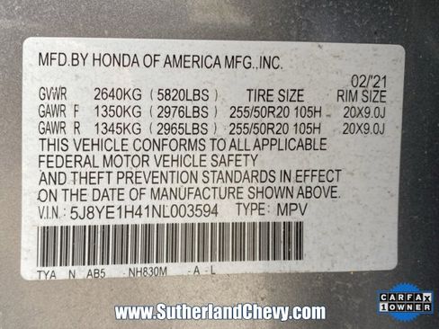 Used 2022 Acura MDX SH-AWD w/ Technology Package image 51