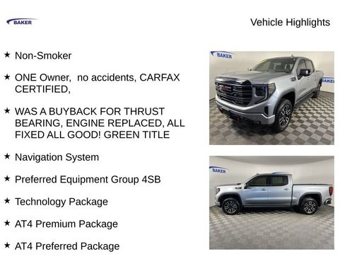 Used 2026 GMC Sierra 1500 AT4 w/ AT4 Premium Package AWD/4WD image 4