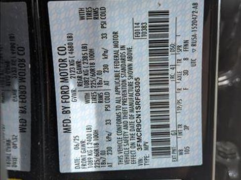 Used 2025 Ford Bronco Sport Outer Banks w/ Outer Banks Tech Package+ AWD/4WD image 15